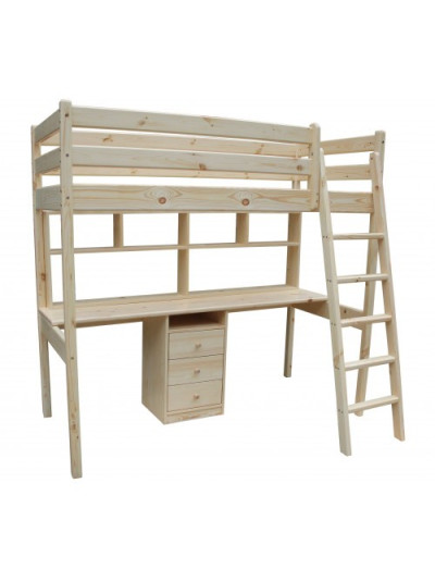 Ліжко-горище з робочою зоною Соло